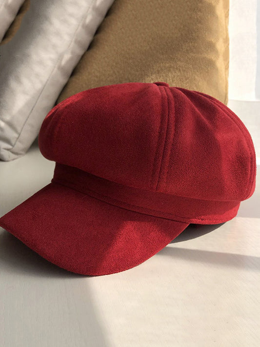 Casual Suede 9 Colors Beret Hat