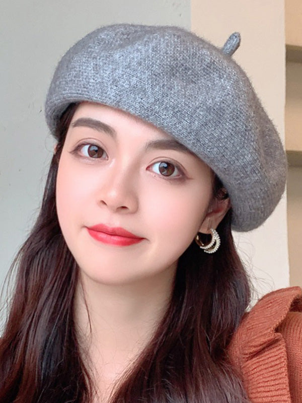 Simple Casual 10 Colors Beret Hat