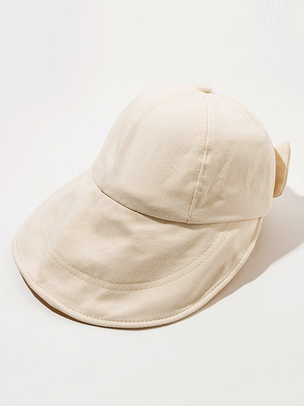 Original Solid Color Cotton Sun Protection Hat